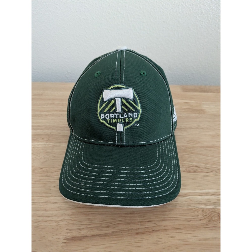 MLS Portland Timbers Mens Size L/XL Adidas Climalite Fitmax Hat